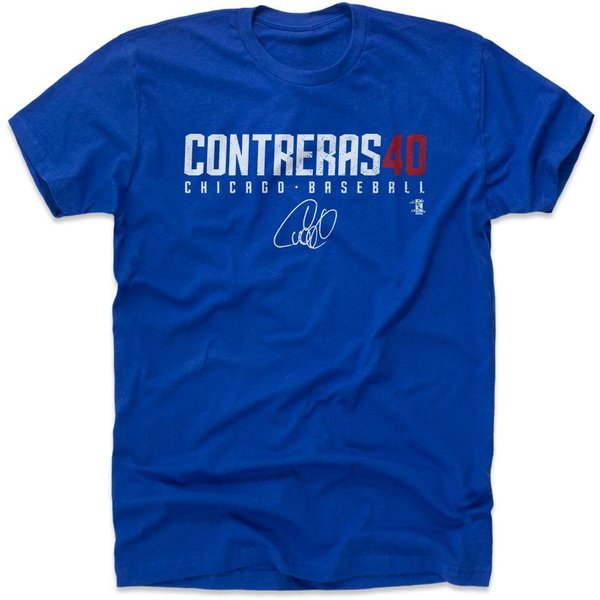 Willson Contreras Men's Cotton T-Shirt-image