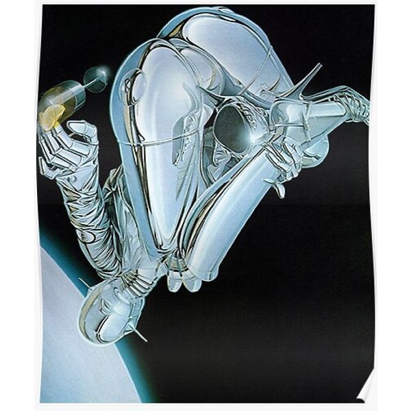 Hajime Sorayama Orbit Premium Matte Vertical Poster-image