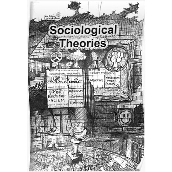 Sociological Theories Premium Matte Vertical Poster-image