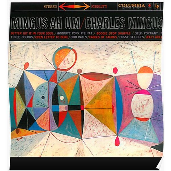 Funny Gifts Charles Mingus - Ah Um Gifts For Music Fan Premium Matte Vertical Poster-image