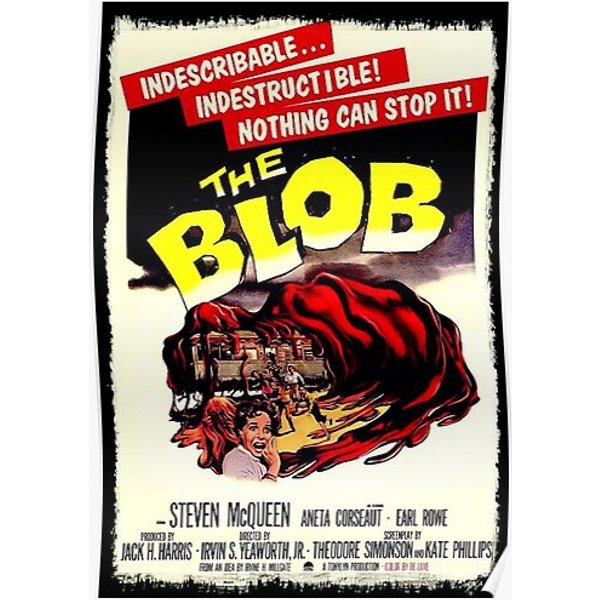The Blob Movie Poster Premium Matte Vertical Poster-image