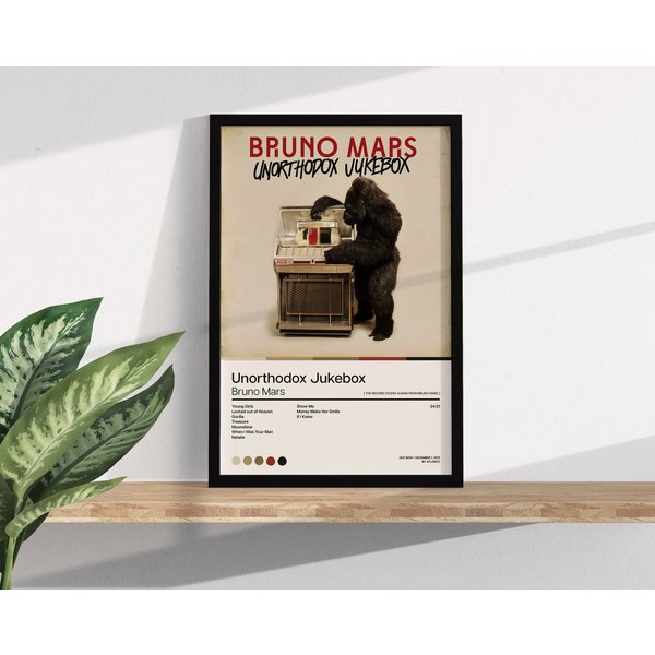 Unorthodox Jukebox Bruno Mars Poster-image