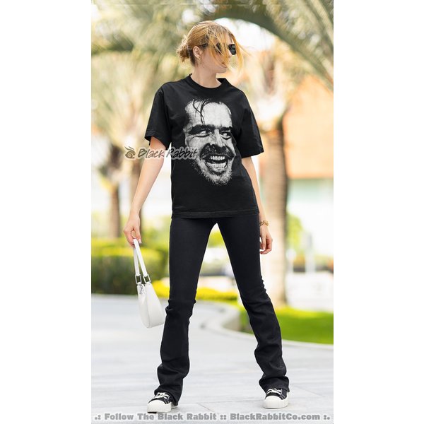 The Shining Jack's Face Here's Johnny Unisex Classic T-Shirt-image
