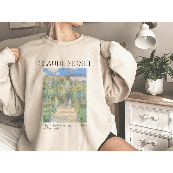 Monet Sweatshirt Claude Monet Sweatshirt-image