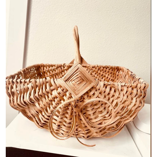 Handmade Garden Trug Basket, Vegetable Trug, Home Decor