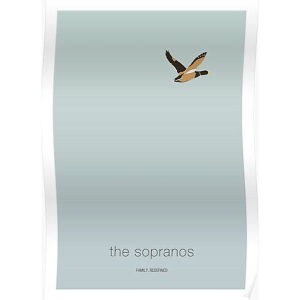 Duck Shoot - The Sopranos Premium Matte Vertical Poster-image