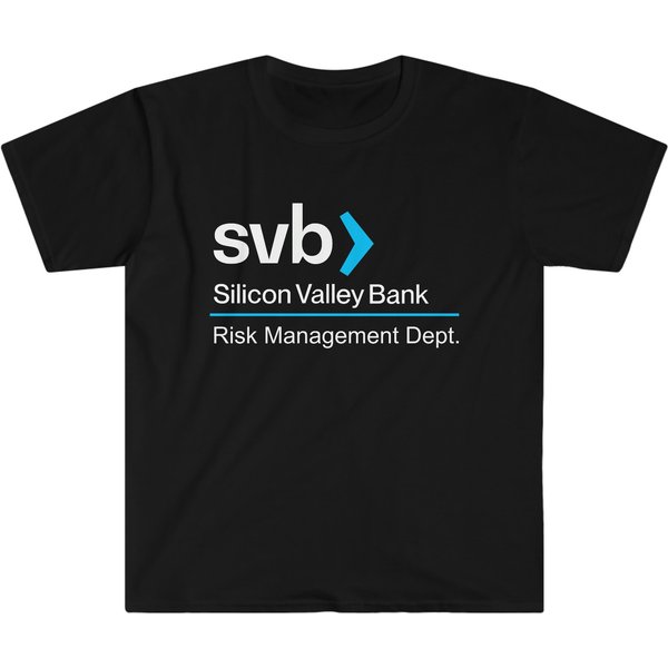Svb Silicon Valley Bank Risk Management Dept. Cotton T-Shirt-image