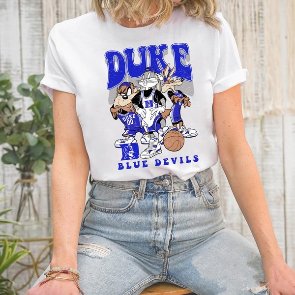 Vintage Duke T-Shirt For Basketball Fans-image