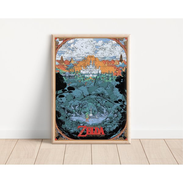Zelda Poster, Legend Of Zelda Poster-image