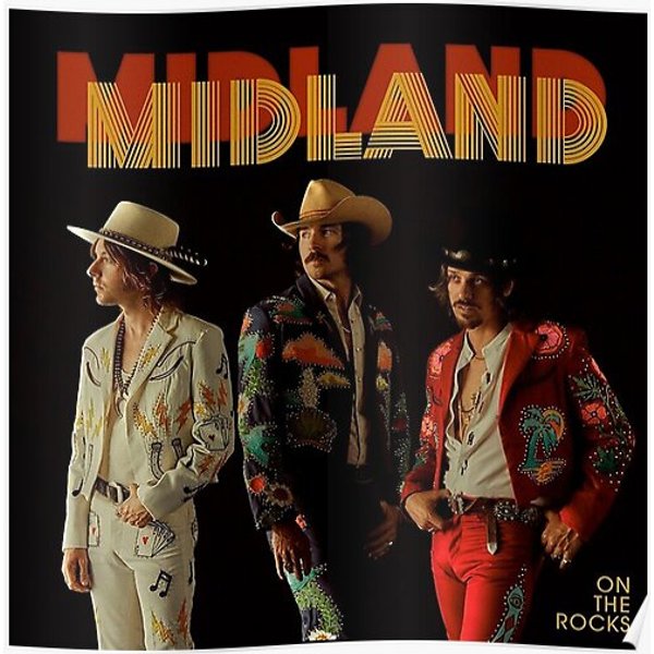 On The Rocks Of Midland Album Poster Premium Matte Vertical Poster-image