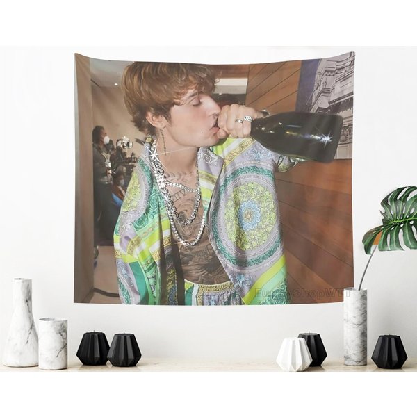 Justin Bieber Tapestry Funny Tapestry Meme Hippe Tapestries-image