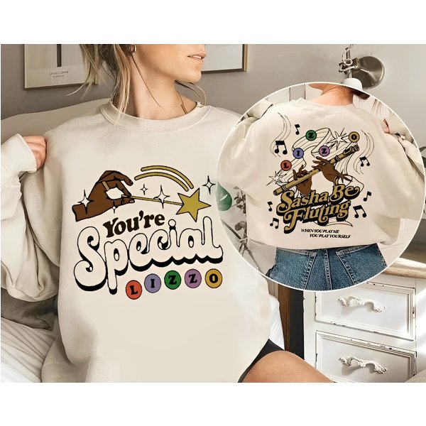 Lizzo Special World Tour 2023 Concert Tshirt, Lizzo Tour 2023 Sweatshirt-image