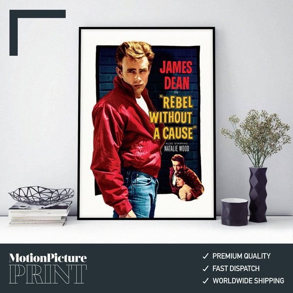 Rebel Without A Cause (1955) - Movie Film Poster-image
