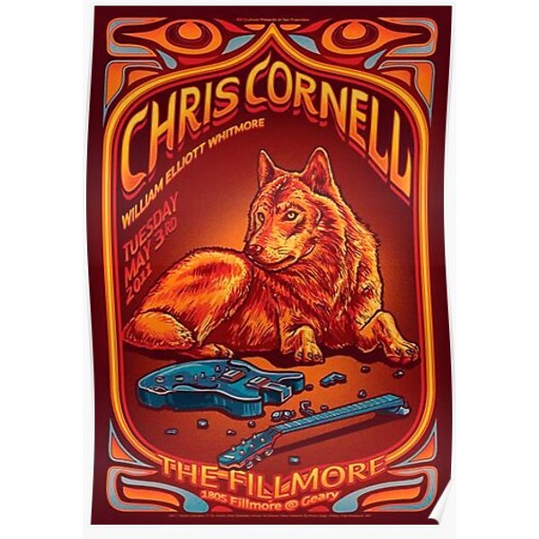 Chris Cornell Premium Matte Vertical Poster-image