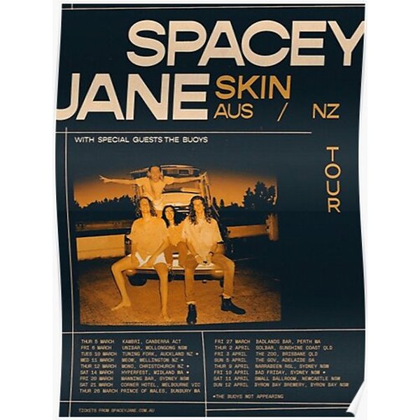 Spacey Jane Album Tour Premium Matte Vertical Poster-image