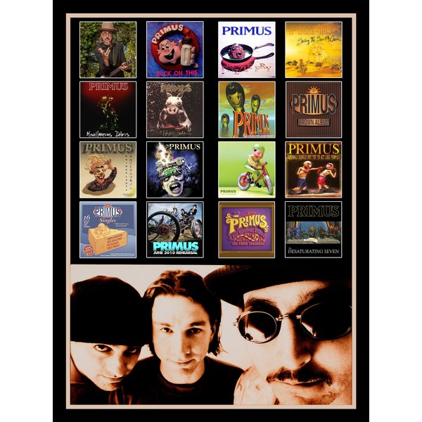 Primus Les Claypool Discography Poster-image