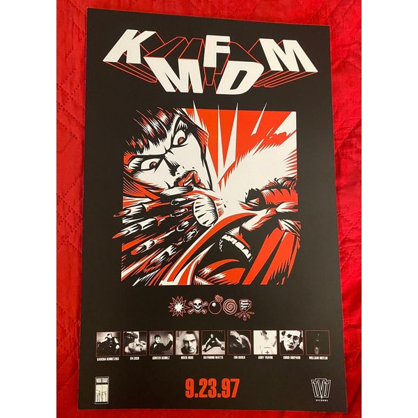 Kmfdm Symbols Poster Print-image