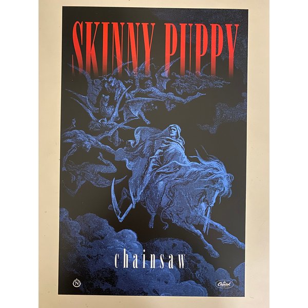 Skinny Puppy Chainsaw Poster Print 11X17-image