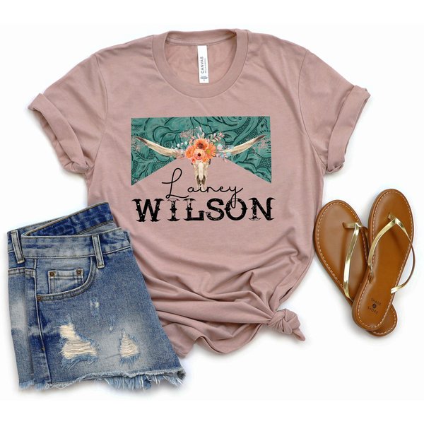 Lainey Wilson Country Music T-Shirt-image