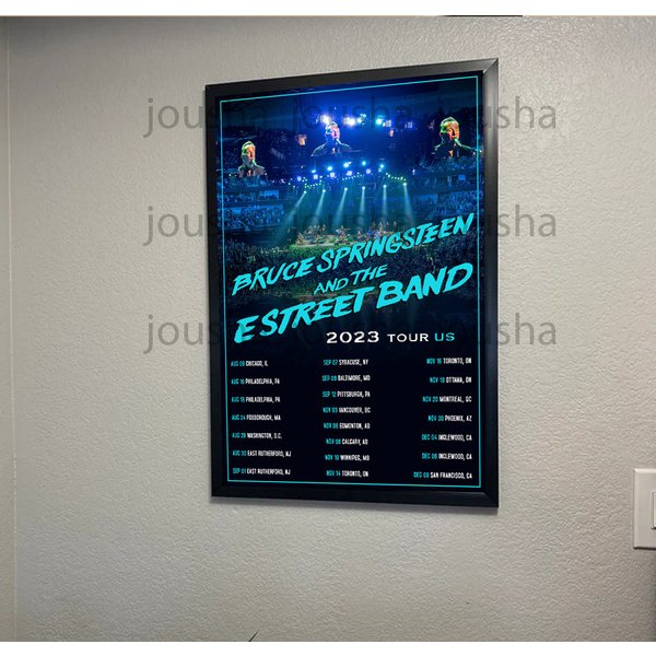 Bruce Springsteen And The E Street Band Tour 2023 Us Poster-image