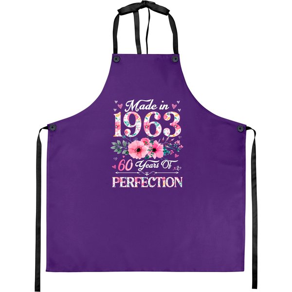 Vintage 1963 Birthday Cooking Aprons-image