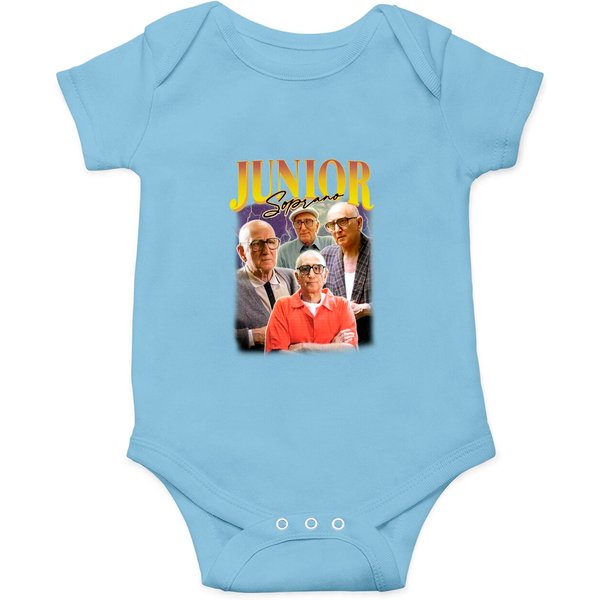 Junior Soprano Onesies, Uncle Junior The Sopranos Onesies-image