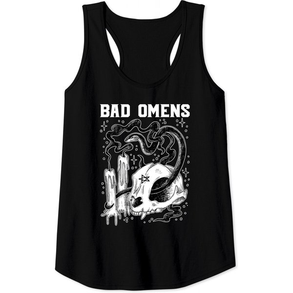 Bad Omens Band Hannya 2023 Tank Tops, A Tour Of The Concrete Jungle Tour 2023 Tank Tops-image