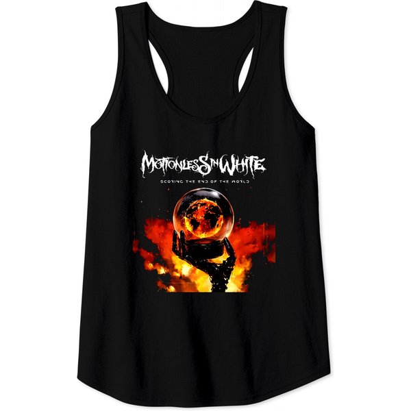 Motionless In White Scoring The End Of The World Uk-Europe Tour 2023 Tank Tops-image
