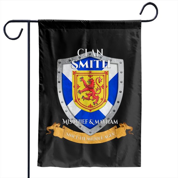 Smith Scottish Family Clan Scotland Shield Garden Flags-image