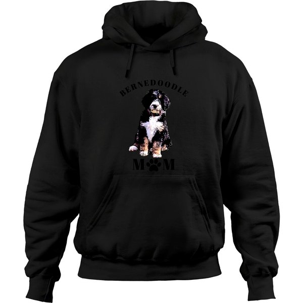 Bernedoodle Mom's Rock! Hoodies-image