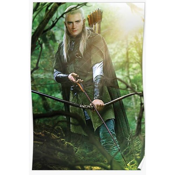 Legolas Prince Of Mirkwood Premium Matte Vertical Poster-image