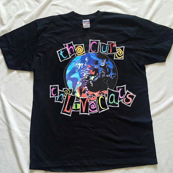 1983 The Cure The Lovecats T-Shirt, The Cure 1983 Album Promo T-Shirt-image
