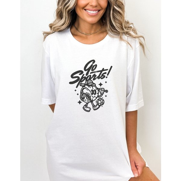 Go Sports Tee - Funny Athletic Shirt-image