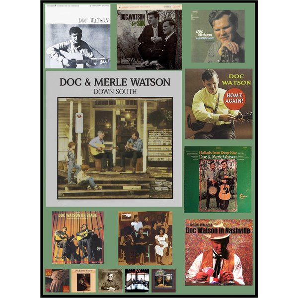 Doc Watson Lp Cover Poster-image