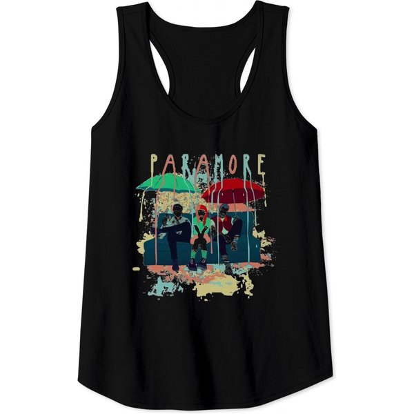 Vintage Paramore Tank Tops - Great Gift For Fans-image