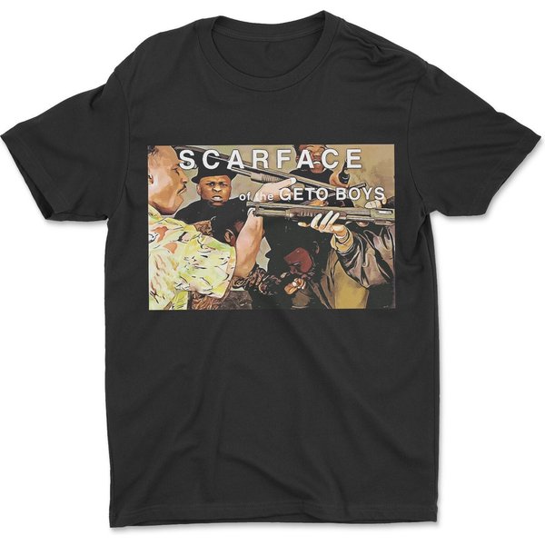 Scarface Of The Geto Boys Hip Hop T-Shirt-image