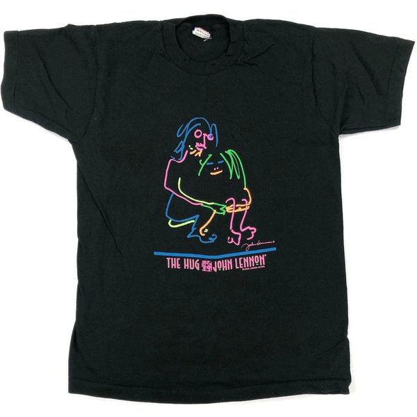 Vintage John Lennon "The Hug" T-Shirt-image
