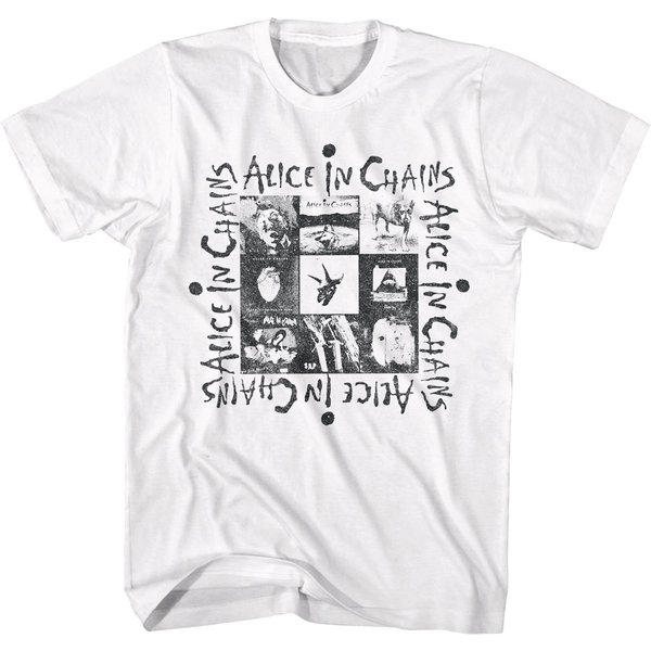 A.Lice I.N C.Hains Album Covers Rock And Roll Music Shirt-image