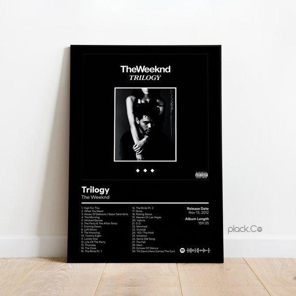 The W.Eek.Nd - Trilogy - Custom Album Poster-image