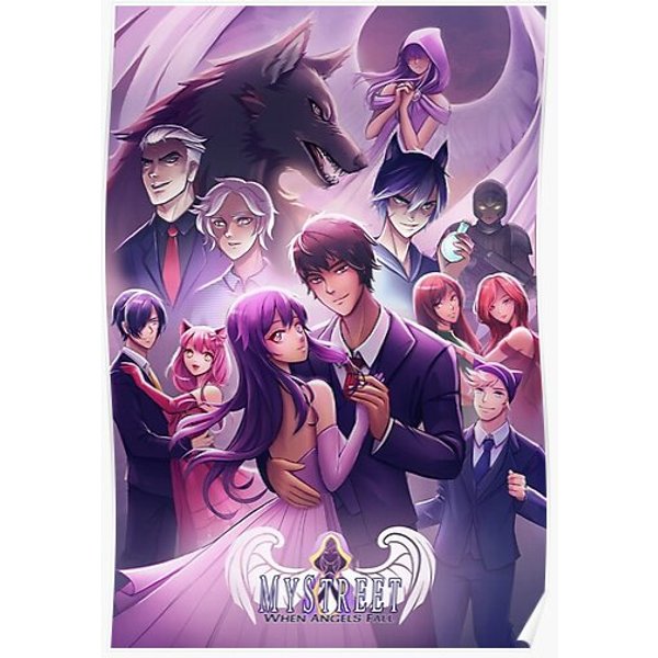 Aphmau Angels Cute Poster Premium Matte Vertical Poster-image