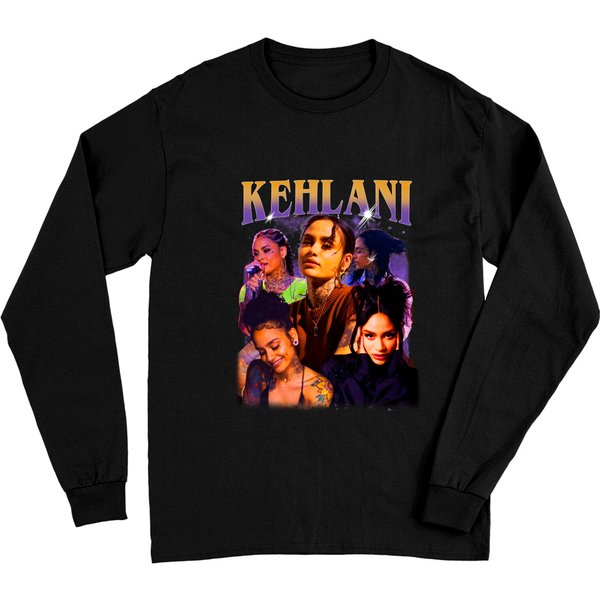 Kehlani Vintage Unisex Long Sleeves, Vintage Kehlani Long Sleeves Gift For Him And Her-image
