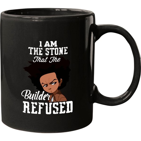 The Stone That The Builder Refused Huey Boondocks Mugs-image