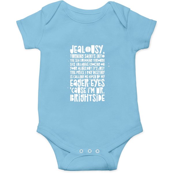 Mr Brightside The Killers Lyrics Onesies