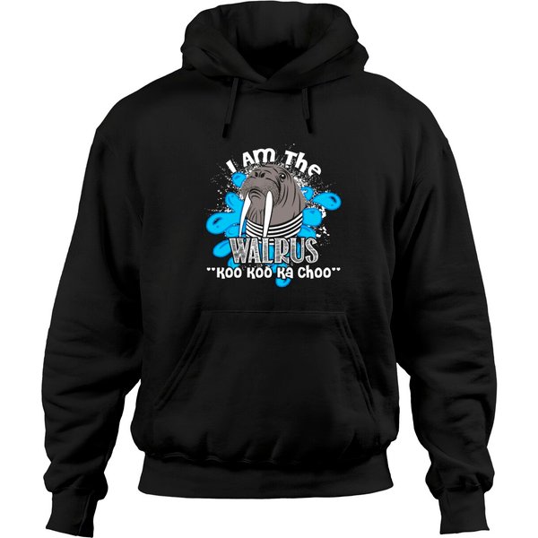 I Am The Walrus Hoodies-image