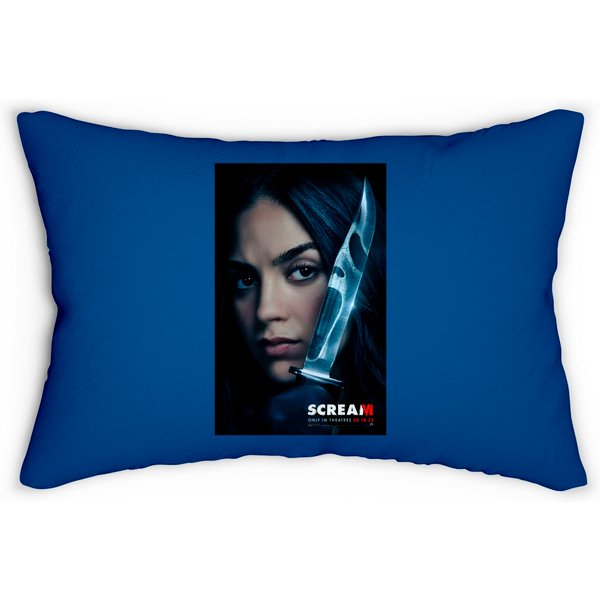 Scream 6 Sam Carpenter Poster Lumbar Pillows-image