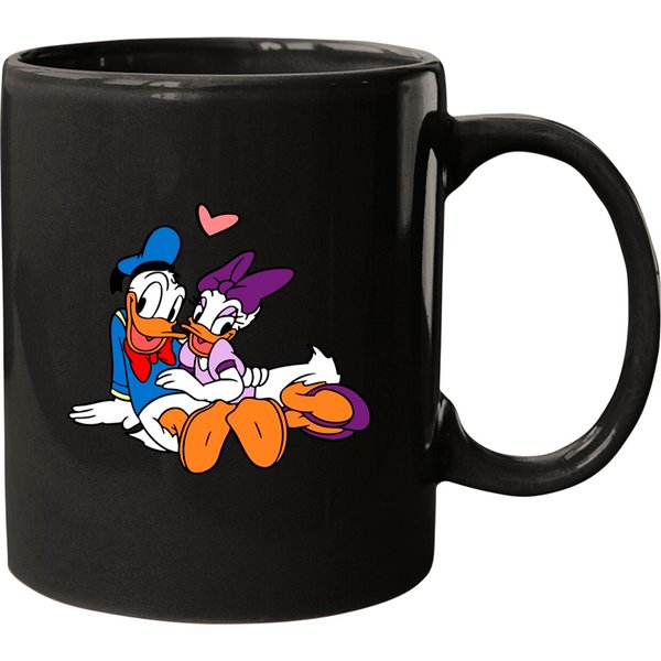 Donald And Daisy - Cute Duck Couple Mugs-image