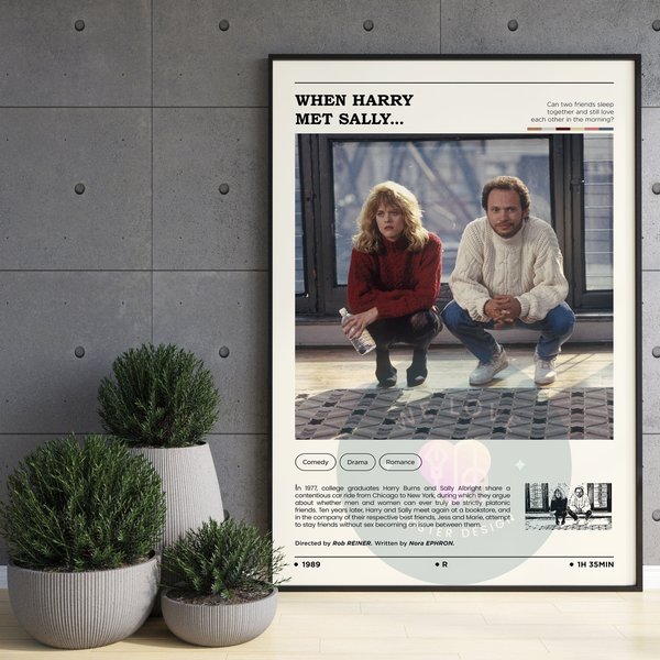 When Harry Met Sally... Movie Poster / When Harry Met Sally-image