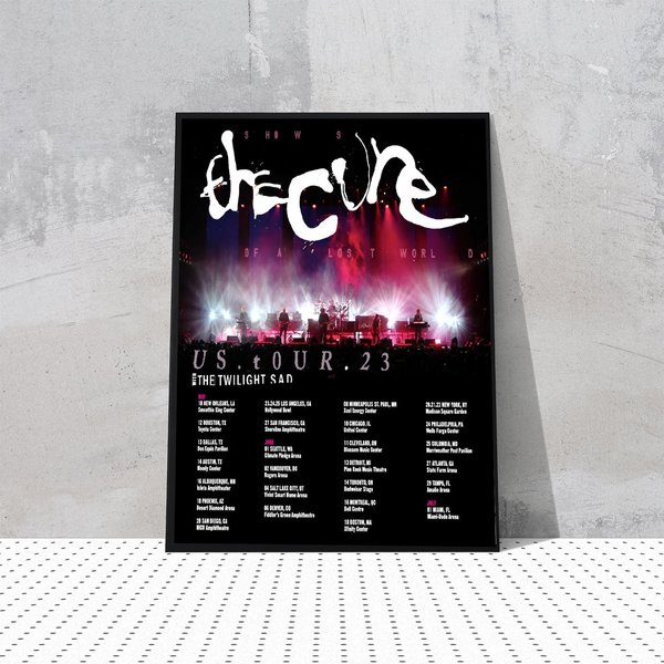 The Cure 2023 North American Tour Poster-image