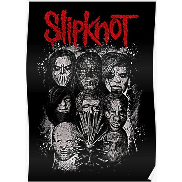 Great Sl.I.P.Kn.Ot Band Premium Matte Vertical Poster-image
