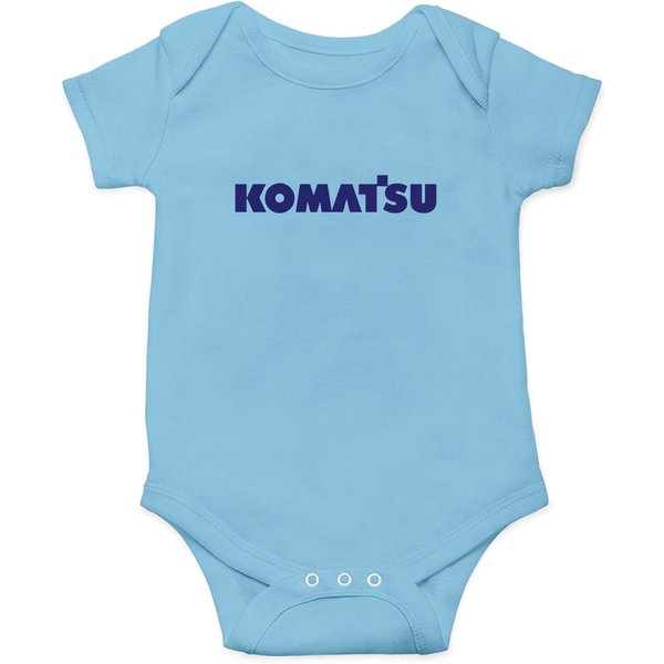 Komatsu Logo Onesies
